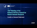 Conflict of Interest Statement (NACHGR September 2024) - Jennifer Troyer