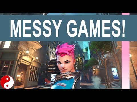 Messy Zarya King's Row Game. #Throwback S7 Smurf Account. 4236 Peak Zarya Main