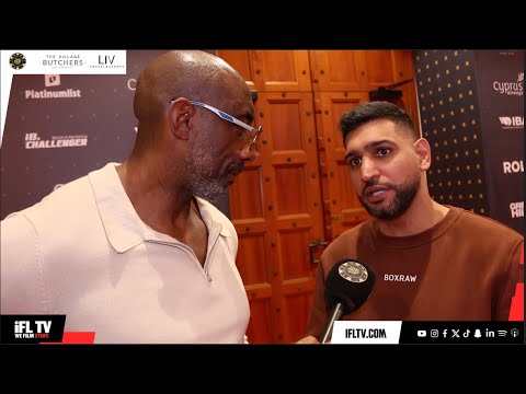 'I HEARD THAT ....' - AMIR KHAN & JOHNNY NELSON NOT HOLDING BACK ON ANTHONY JOSHUA v JAKE PAUL FIGHT