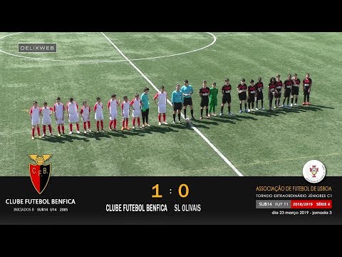 Futebol Benfica (1-0) SL Olivais [FUT11 S14] TE J03