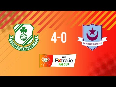 Extra.ie FAI Cup Second Round: Shamrock Rovers 4-0 Drogheda United