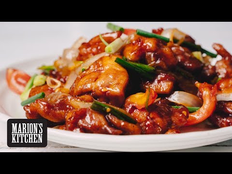Marion's Lighter Sweet & Sour Chicken: Pineapple Juice Sauce, No Heavy Batter