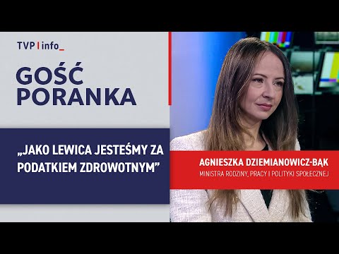 Agnieszka Dziemianowicz-Bąk: jako Lewica jesteśmy za podatkiem zdrowotnym | GOŚĆ PORANKA