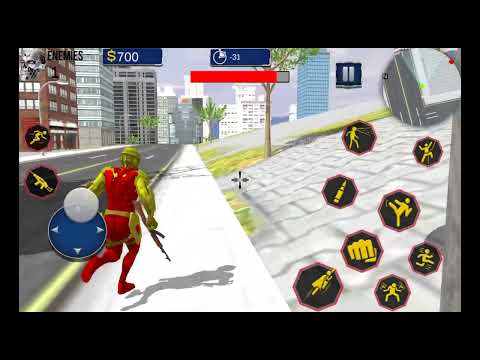 Red Evil Multiple Transformation Jet Robot Car Game 2020 - Android Gameplay