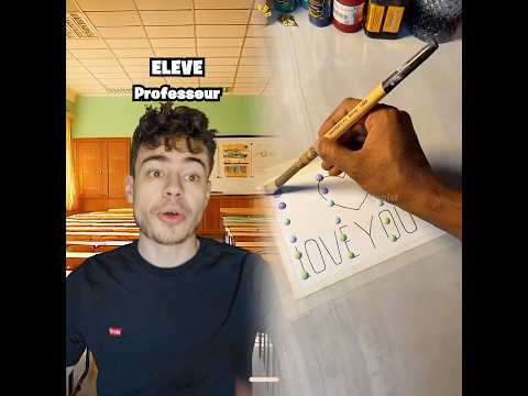 Le professeur se moque d'un élève