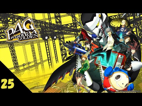 Persona 4 Golden - Playthrough (Blind) - Part 25 - Teddie In Real World
