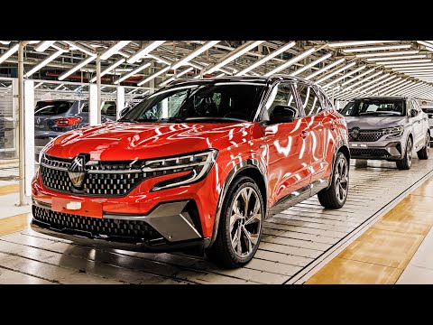 2023 Renault Austral PRODUCTION LINE & ADAS Adjustment