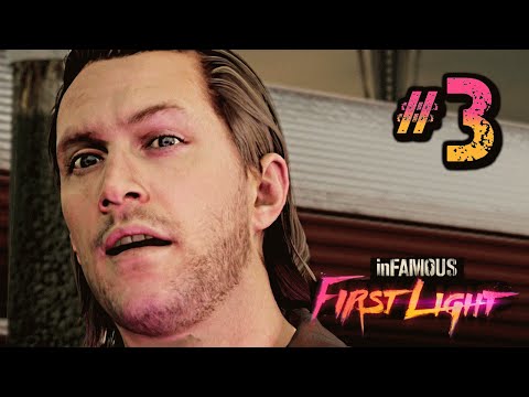 inFAMOUS First Light Walkthrough Part 3 - Mission: Free the Neon [HD] PS4 1080p