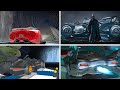 Evolution of Batmobile Leaving Batcave Scene in Batman Games