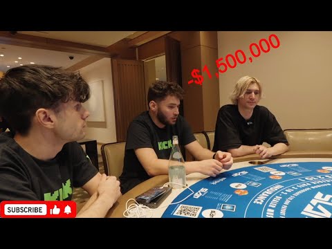 Adin Ross & XQC High Stakes Gambling $1,000,000+