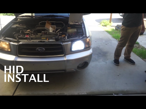 Forester HID Install