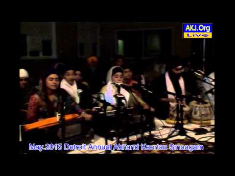 032 Detroit May 2015 Smaagam - Raensabaayee Keertan - B. Harwinder Kaur Jee Chandigarh