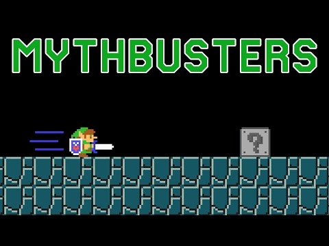 Can Link's Dash Activate Hidden Blocks  - Super Mario Maker 2 Mythbusters [#11]