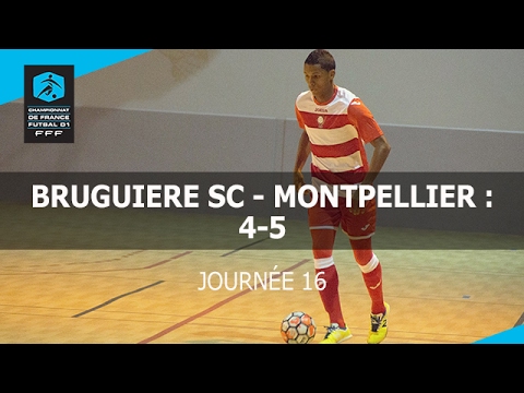 J16 : Bruguières SC - Montpellier Futsal (4-5), le résumé