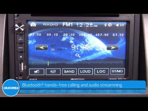 Soundstream VR-651B Display and Controls Demo | Crutchfield Video