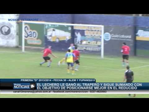 Primera "D" 2013/2014 - Fecha 30 - Alem 1 Yupanqui 0
