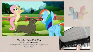 May the Best Pet Win (Find a Pet Song) - Piano accompaniment