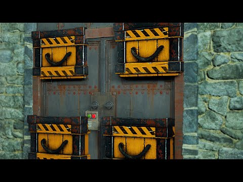 i looted through the door...