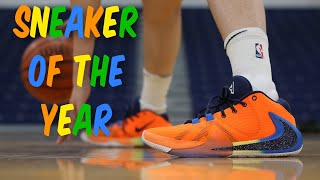 Testing Giannis Antetokounmpo's FIRST Basketball Sneaker! Nike Zoom Freak 1
