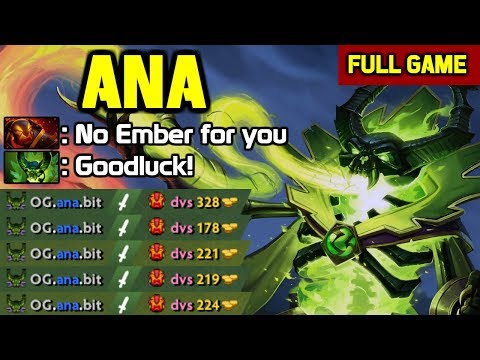 This guy stole Ana's Ember Spirit but got TOTALLY DESTROYED by Ana