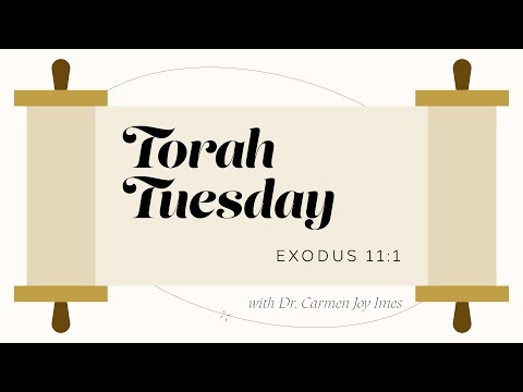 Torah Tuesday - Exodus 11:1