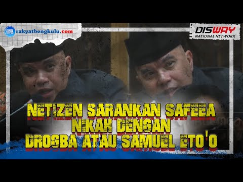 Netizen Sarankan Safeea Nikah dengan Drogba atau Samuel Eto'