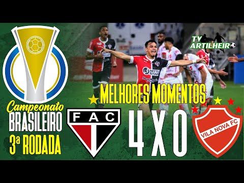 [Série C '20] 3ª Rodada | Ferroviário AC 4 X 0 Vila Nova FC/GO | Melhores Momentos | TV ARTILHEIRO