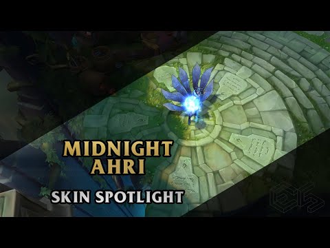 ► Midnight Ahri ◀ League of Legends ▂ Skin Spotlight
