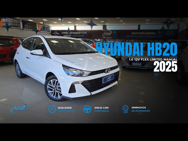 Vídeo HYUNDAI HB20 1.0 12V FLEX LIMITED MANUAL