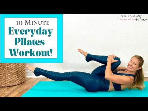 10 Minute Everyday Pilates Workout - Pilates at Home