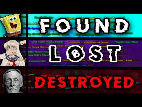 The lost Media Iceberg Explained