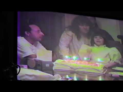 Paloma Maria making  a wich on her 5th birthday .