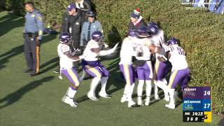 CAA Football Highlights: UAlbany 21, Delaware 17