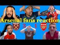 ARSENAL FANS REACTION TO ARSENAL 1-3 WEST HAM UNITED CARABAO CUP GAME | FANS CHANNEL