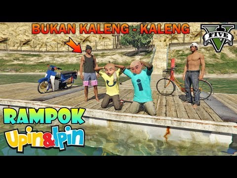 PREMAN TERKUAT RAMPOK UPIN IPIN - GTA 5 YOUTUBER KOCAK PARODY