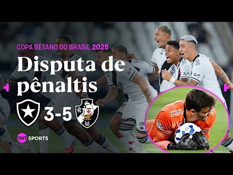 VASCO "PERFEITO" NAS COBRANÇAS E LÉO JARDIM DECISIVO! TODOS OS PÊNALTIS DE BOTAFOGO X VASCO
