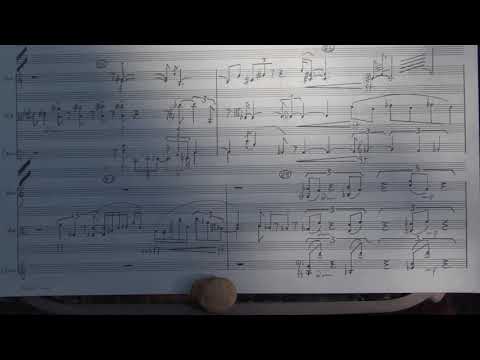 Composition for String Trio and Buchla 400 system 1985 complete