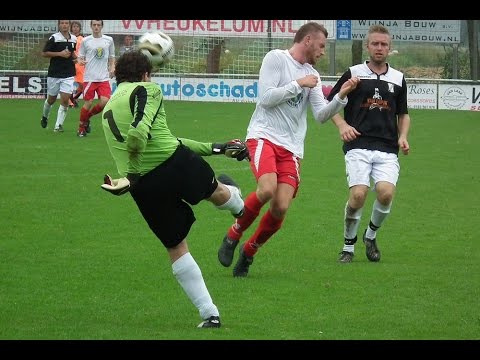 Heukelum 1 - Sleeuwijk 1, Ferry Meijdam alleen af op de keeper van Sleeuwijk
