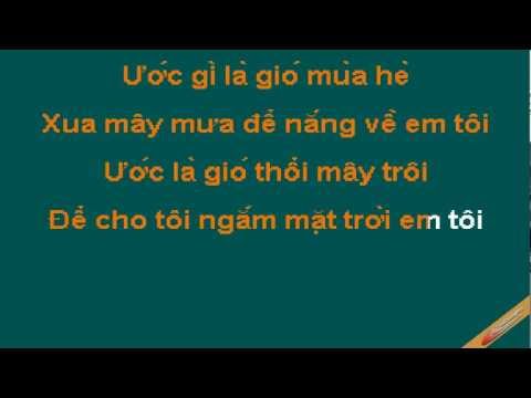 Em Toi Karaoke - Thanh Lam - CaoCuongPro