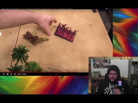 Beastmen vs Slaanesh Daemons Battle Report Tactics Video