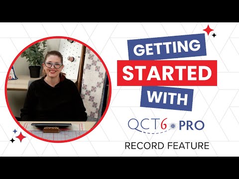 QCT6 Pro Support: Record Feature