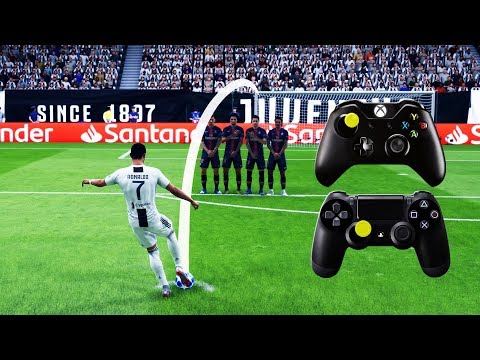 FIFA 19 FREE KICK TUTORIAL | Xbox & Playstation | 4K Ultra HD