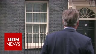 Leaving Downing Street: How previous PM&#39;s have come and gone - BBC News