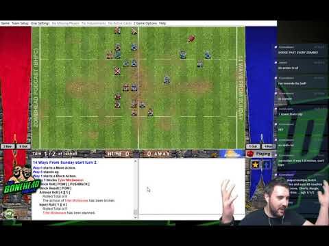 Blood Bowl on FUMBBL: AZomBBL 1 - BoneheadBen vs Morpheous