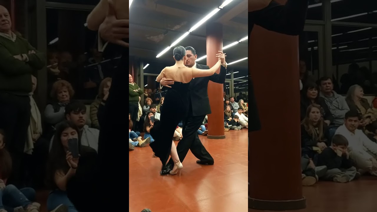Baile de los Campeones 2025 tango pista. Aldana Silveyra y Diego Ortega.  Municipio de Echeverria. 