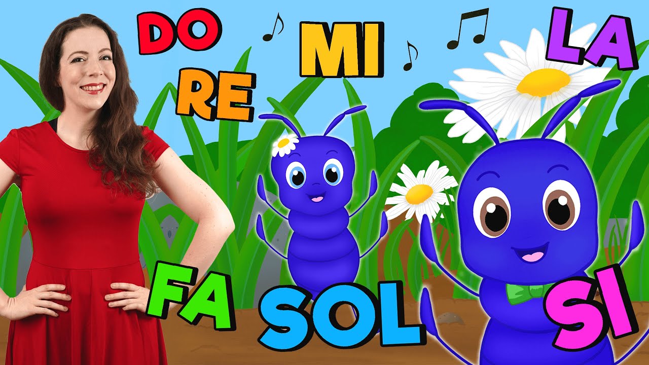 Fanny la fourmi - Comptine pour apprendre les notes de musique