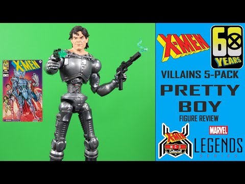Marvel Legends X-Men Villains PRETTY BOY Reavers 60 Years 5-Pack Figure Review