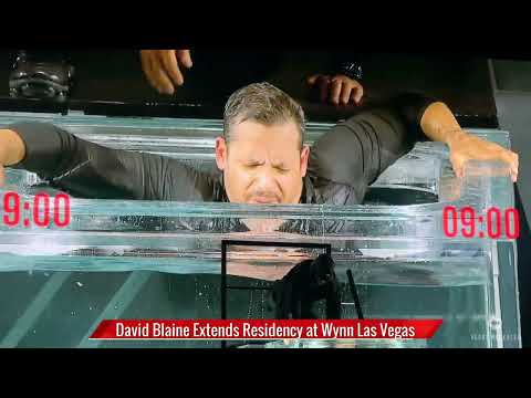 David Blaine in Las Vegas | Inside His Extended Residency at Wynn Encore Theater