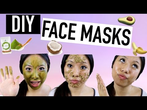 3 DIY Face Masks For Reducing Acne and Redness! Video