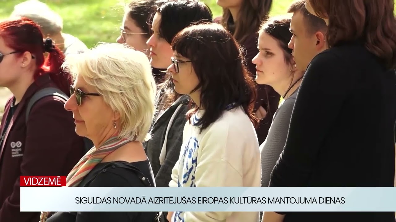 Siguldas novadā aizvadītas Eiropas kultūras mantojuma dienas